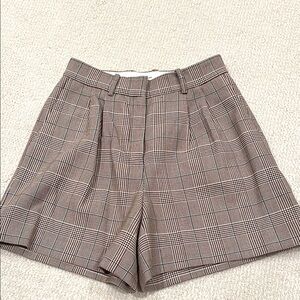 NWOT Aritzia Babaton plaid shirt